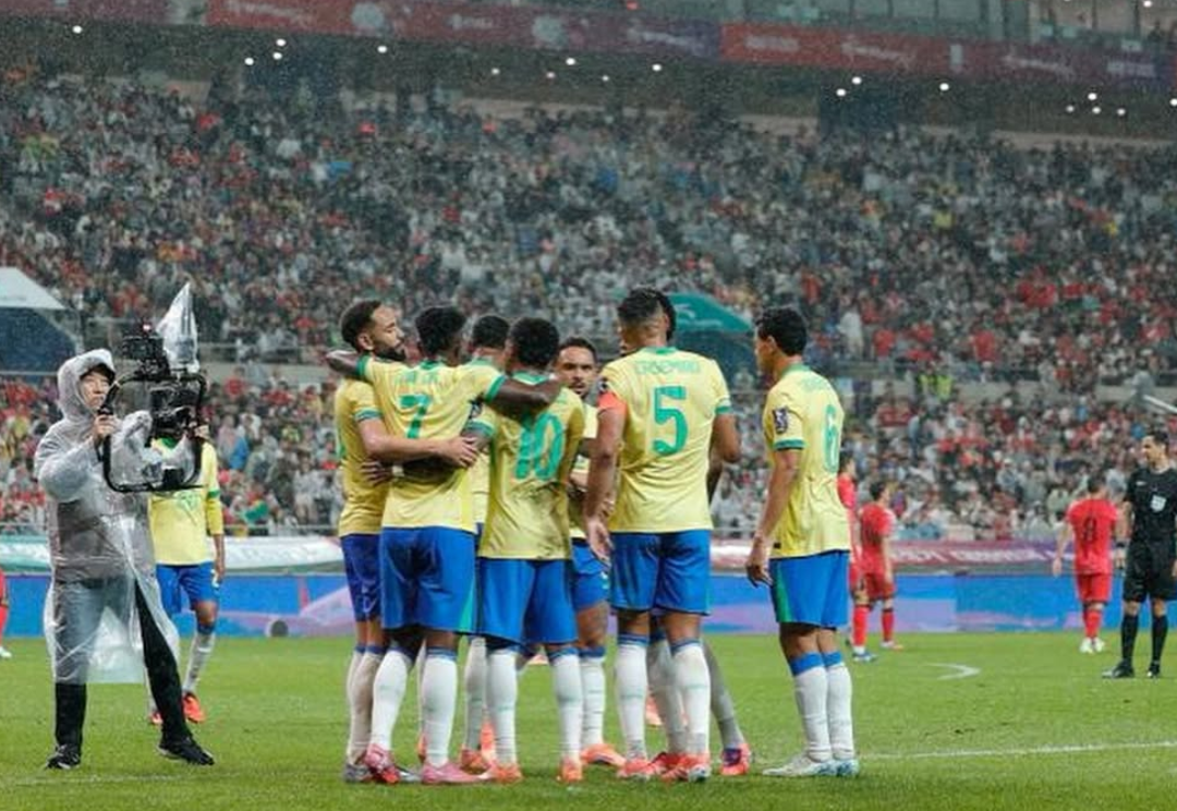 Brazil Demolishes South Korea 5-0 in Seoul Friendly