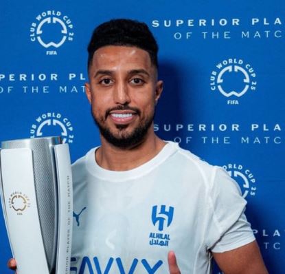 Saudi Star Al-Dawsari Named AFC Player of the Year for 2025